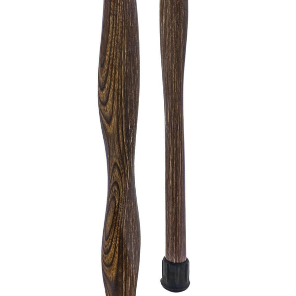 Brown Colortone Derby Cane with Birchwood Shaft