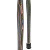 American Woodcrafter Camoflauge Colortone Classic Derby Handle Walking Cane With laminate Birchwood Shaft