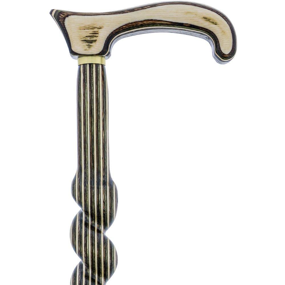 USA-Made Twisted Spiral Cane: Field & Stream Durable Laminate