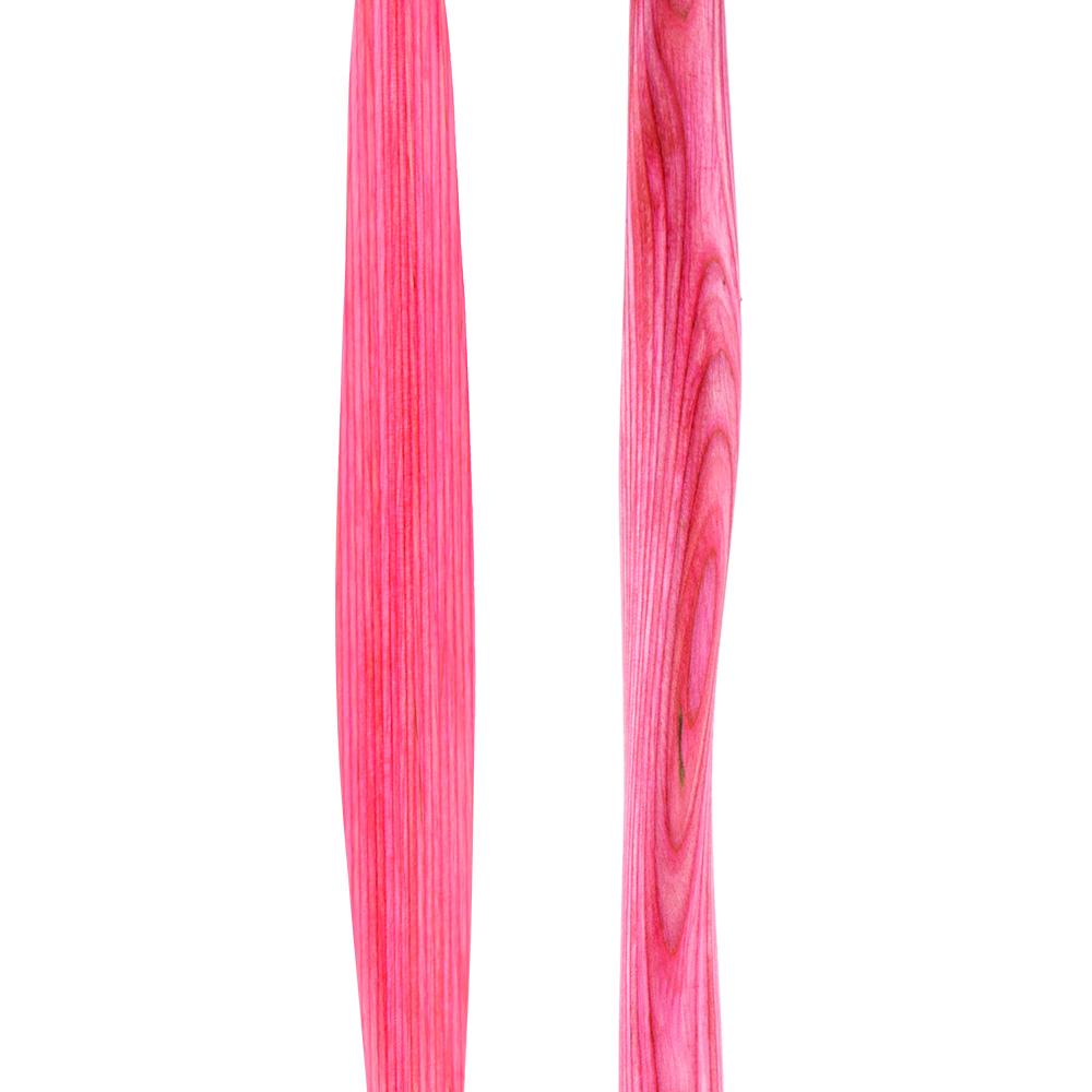 American Woodcrafter Pink Colortone Classic Derby Handle Walking Cane With laminate Birchwood Shaft