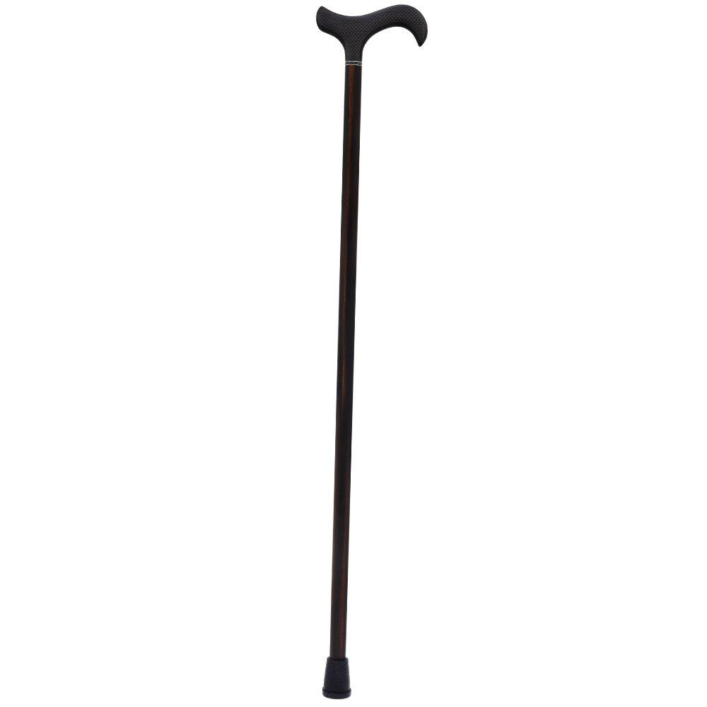Carbon Canes Exotic Macassar Ebony Wood Wrapped Derby Carbon Fiber Walking Cane
