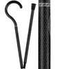 Carbon Canes Folding Triple Wound Carbon Fiber Black Tourist 2-piece Walking Cane