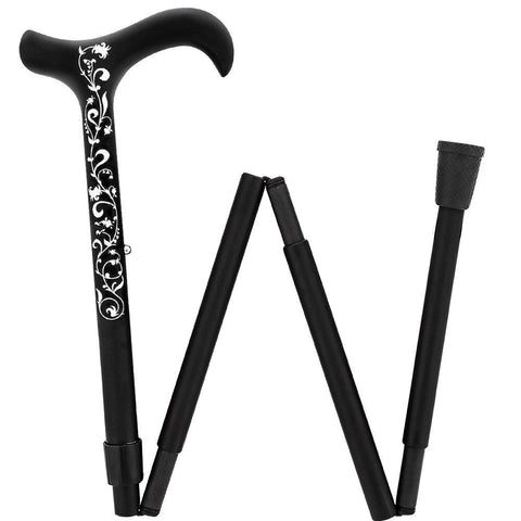 Carbon Canes Lily of the Valley Carbon Fiber Folding Adjustable Cane