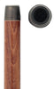 Classic Canes Beechwood Brandy/Smuggler Tourist Walking Cane with Beechwood Shaft and Brass Collar
