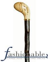 Classic Canes English Stylish Knob Walking Stick With Apple wood Shaft and Brass Collar