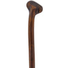 Classic Canes Cherry Stained Blackthorn Knob Handle Walking Stick - Reduced & Polished