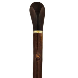 Classic Canes Stout Blackthorn Walking Stick w/ Sandalwood Knob