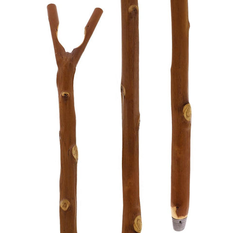 Classic Canes Chestnut Thumbstick Hiking Staff With Chestnut Shaft