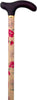 Classic Canes Purple Petite Derby Walking Cane With Painted Beechwood Shaft and Brass Collar