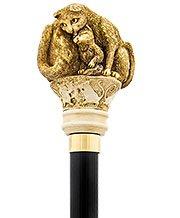 Comoys Cats n' Mice In Harmony Walking Cane with Black Beechwood Shaft