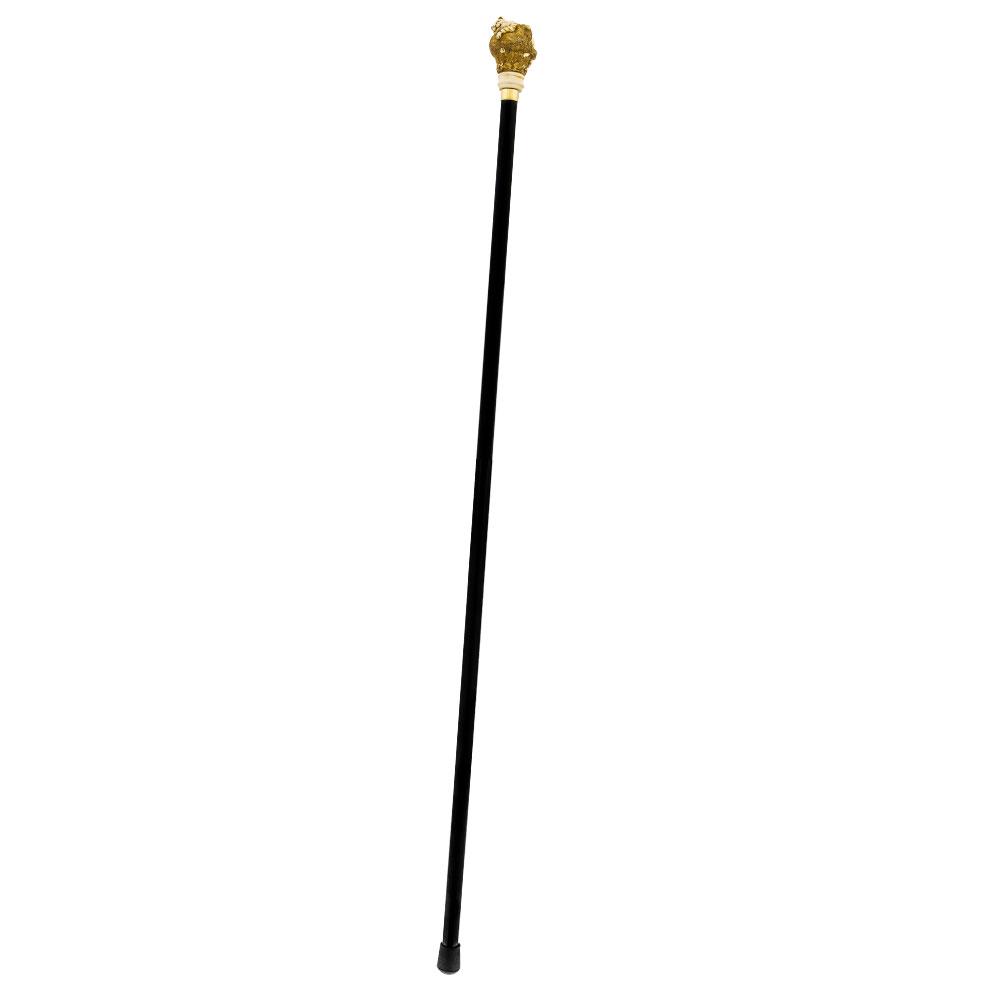 Comoys Cats n' Mice Sleepy Time Walking Cane with Black Beechwood Shaft