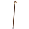Comoys Duck Head With Curled Beak Walking Cane w/ Beechwood Shaft and Brass Collar