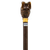 Comoys Long Eared Rabbit Walking Stick w/ Brown Beechwood Shaft & Brass Collar