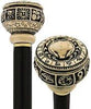 Comoys Comoys Astrological Cancer Handle Walking Cane w/ Custom Shaft and Collar