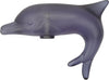 Comoys Crystal Blue Dolphin-Italian Handle Cane w/Custom Handle and Collar