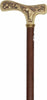 Comoys Horse Fritz Walking Cane With Beechwood Shaft and Brass Collar