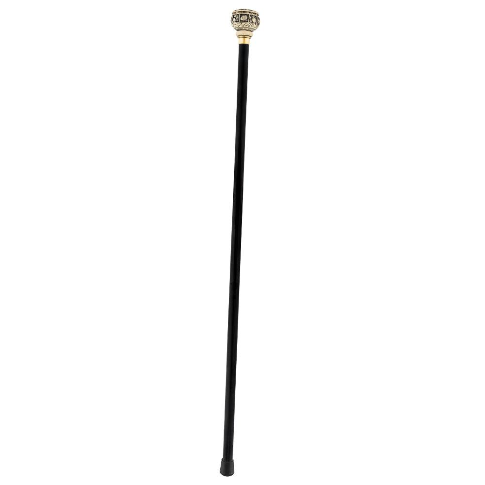 Comoys Astrological Scorpio Walking Cane with Black Beechwood Shaft