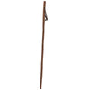 Comoys Chestnut Wood Walking Staff with Brown Leather Strap