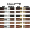 Comoys Brown King Cobra Imitation Wood Handle - Italian Handle w/Custom Shaft and Collar