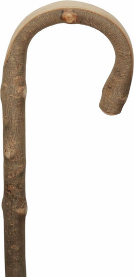 Comoys Flat Top Tourist Handle Walking Stick - White Ash Wood
