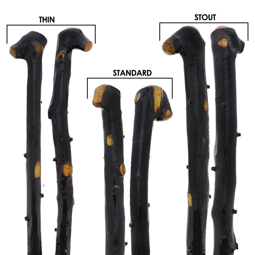 Blackthorn Walking Stick Limited Supply Natural Product Made in