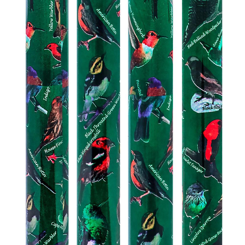 Fashionable Canes American Songbird Aluminum Adjustable Offset Walking Cane w/ SafeTbase