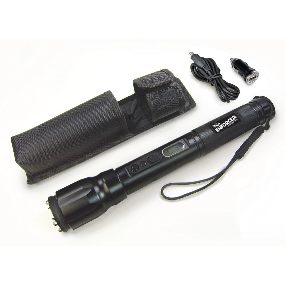 Fashionable Canes Zap Enforcer - 2 Mil. Volt Stun Device Flashlight
