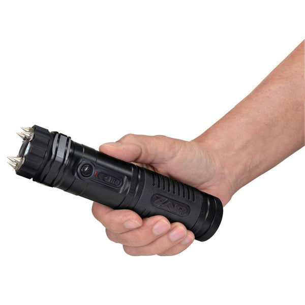 Personal Security Products ZAP LIGHT EXTREME STUN GUN / FLASHLIGHT – 1M VOLTS WITH SPIKE ELECTRODES Personal Security Products ZAP LIGHT EXTREME STUN GUN / FLASHLIGHT – 1M VOLTS WITH SPIKE ELECTRODES