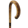 Fashionable Canes Chestnut carved crook cane