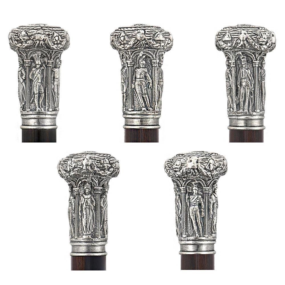 Fayet My Lord Emperor Solid Pewter Silver Knob w/ Stamina Wood Shaft