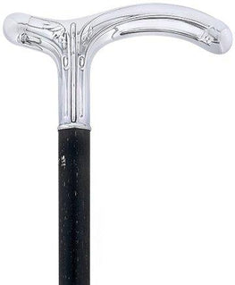 Fayet Silver Plated Fritz 1930's Art Deco Style on Black Stamina Wood Shaft