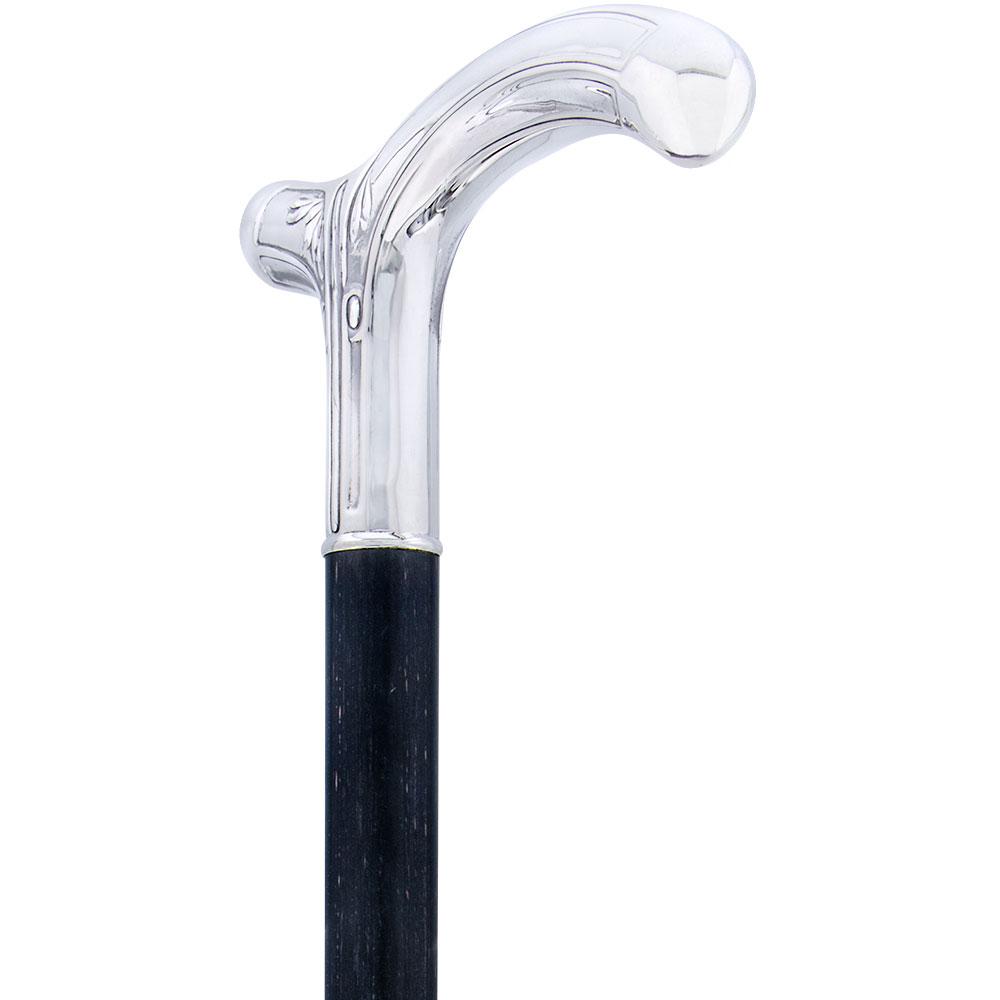Fayet Silver Plated Fritz 1930's Art Deco Style on Black Stamina Wood Shaft
