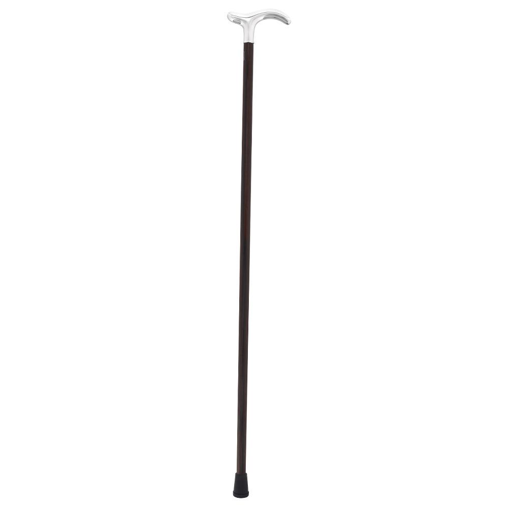 Fayet Silver Plated Fritz Handle on Macassar Carbon Fiber Shaft