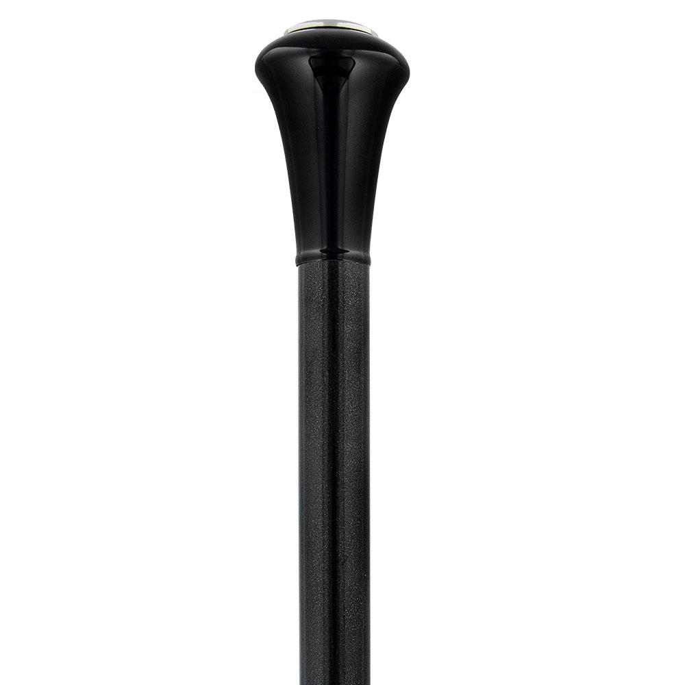 Fayet Clock Knob Walking Stick with Carbon Fiber Shaft