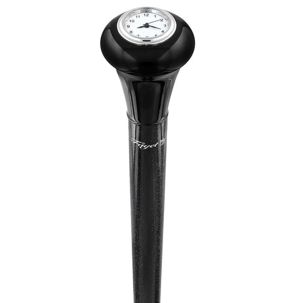 Fayet Clock Knob Walking Stick with Carbon Fiber Shaft