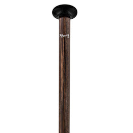 Fayet Carved Bone Dice Set Knob Handle Walking Stick With Stamina Wood Shaft