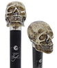 Fayet Bone Skull Handle Sword Walking Stick with Carbon Fiber Shaft