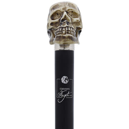 Fayet Bone Skull Handle Sword Walking Stick with Carbon Fiber Shaft