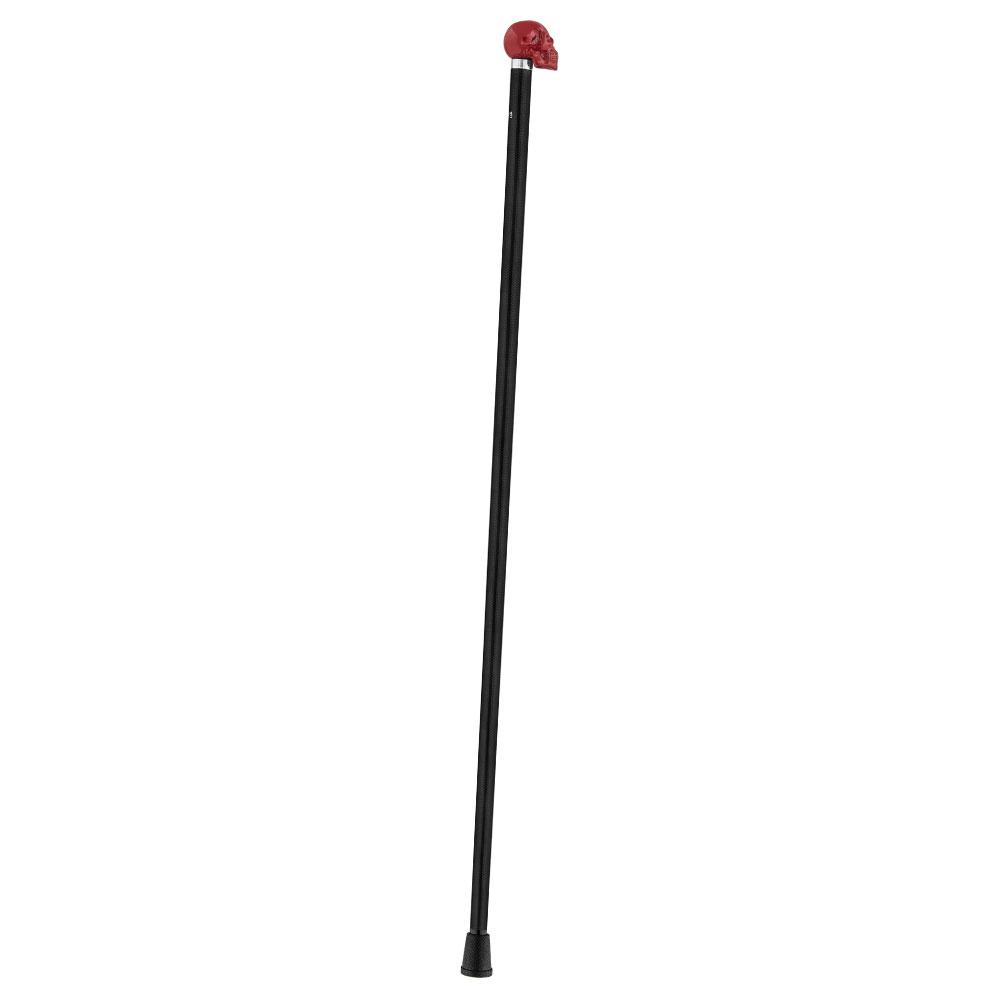 Fayet Red Skull Handle Sword Walking Stick with Carbon Fiber Shaft