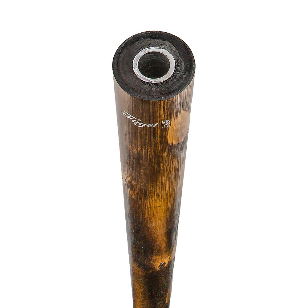 Fayet Brown Natural Chestnut Wood Sword-Gadget Hiking Staff w/ Compass