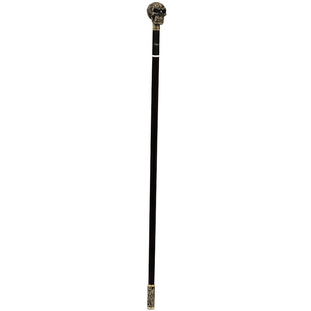 Fayet Steampunk Gears & Sword Cane w/ Black Stamina Wood Shaft (Designed by 2 Saints in Paris)