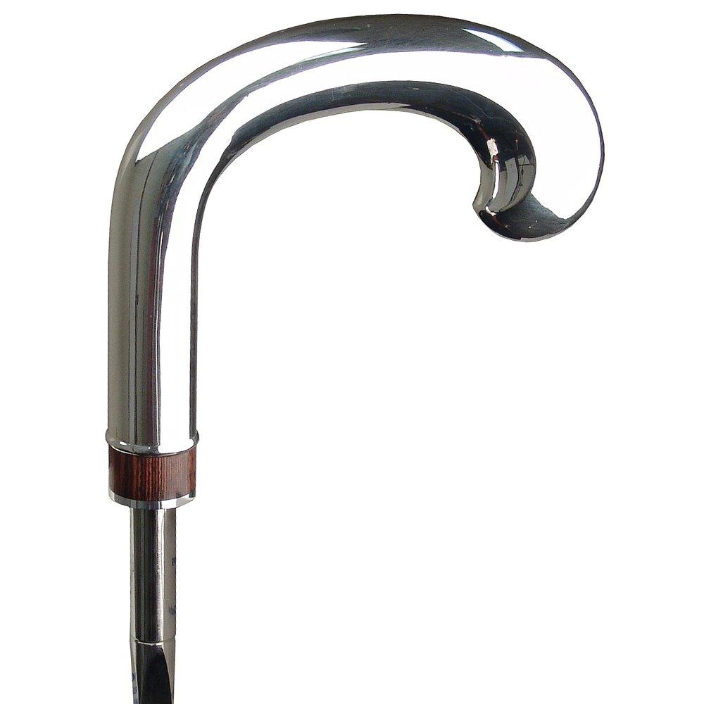 Fayet Sword-Gadget Tourist Handle Walking Cane With Stamina Wood Shaft