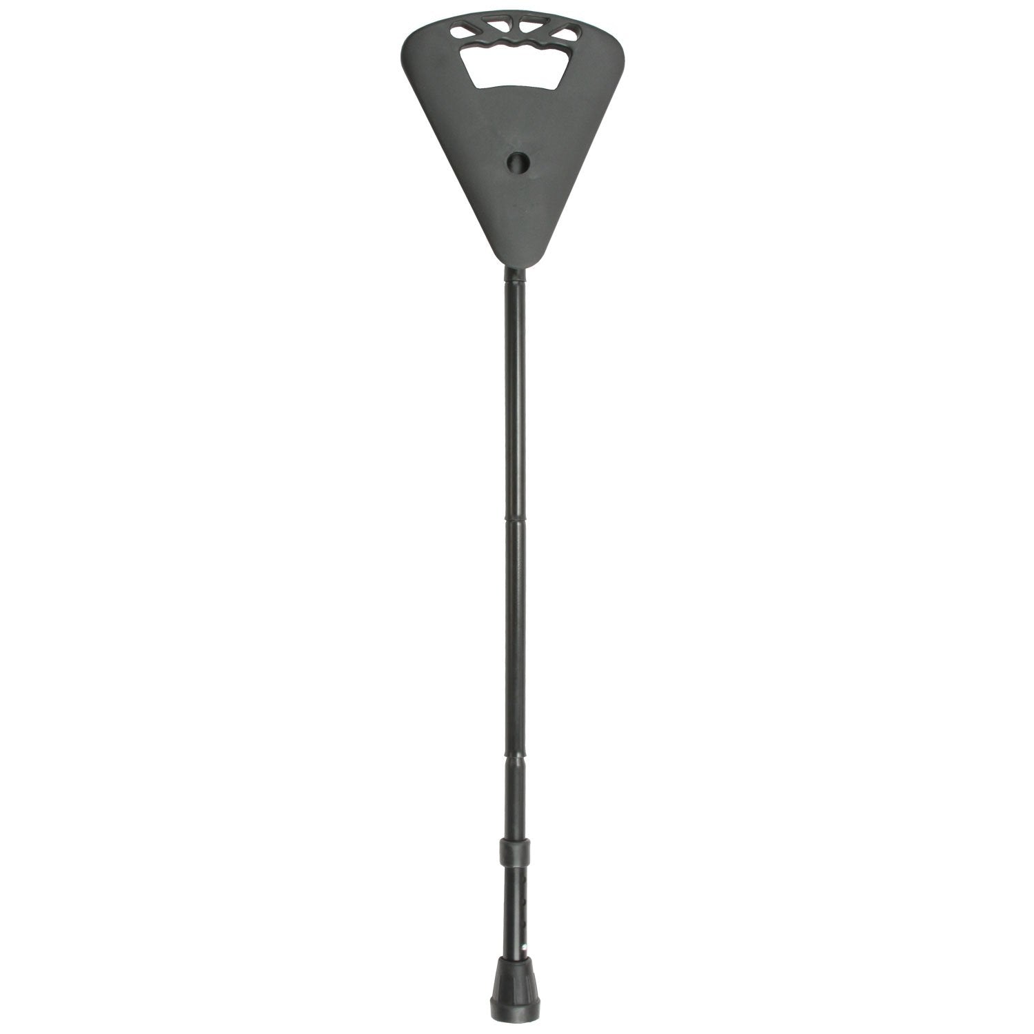 FlipStick Black Flipstick Straight Folding Adjustable Seat Cane with Black Bag