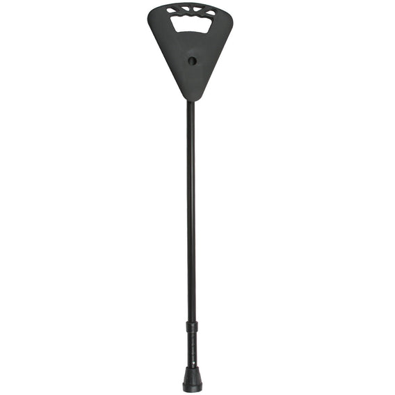 FlipStick Flipstick Straight Adjustable Seat Cane - Black