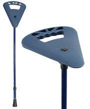 FlipStick Flipstick Straight Adjustable Seat Cane - Blue