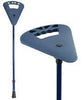 FlipStick Flipstick Straight Adjustable Seat Cane - Blue