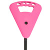 FlipStick Flipstick Straight Folding Adjustable Seat Cane in Pink with Pink Bag