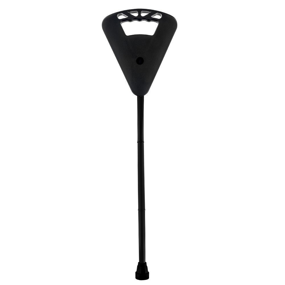 FlipStick Flipstick Straight Folding Seat Cane Black w/ Black Bag - Non-Adjustable
