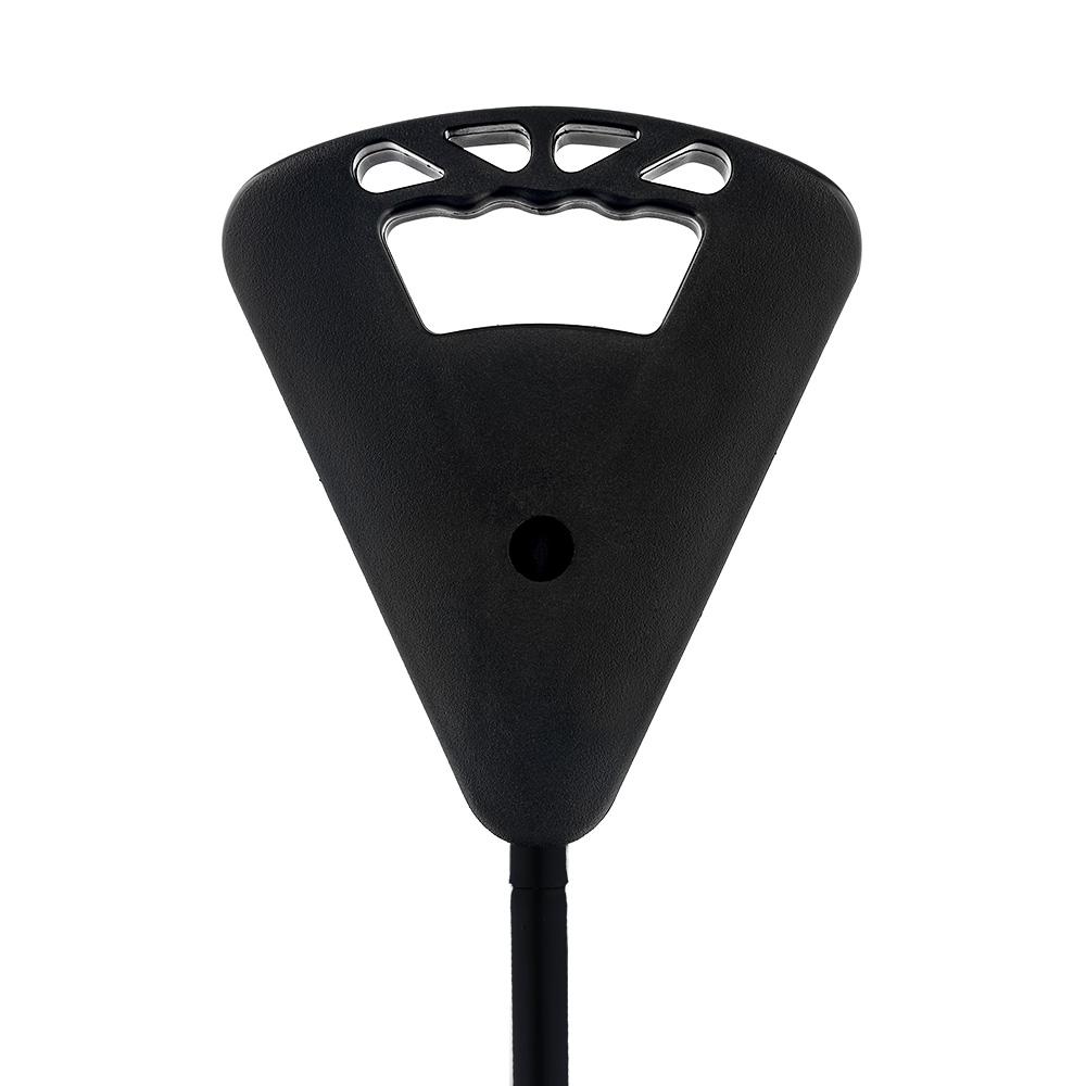 FlipStick Flipstick Straight Folding Seat Cane Black w/ Black Bag - Non-Adjustable
