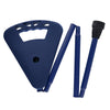 Black Flipstick: Foldable, Adjustable Seat Cane + Bag